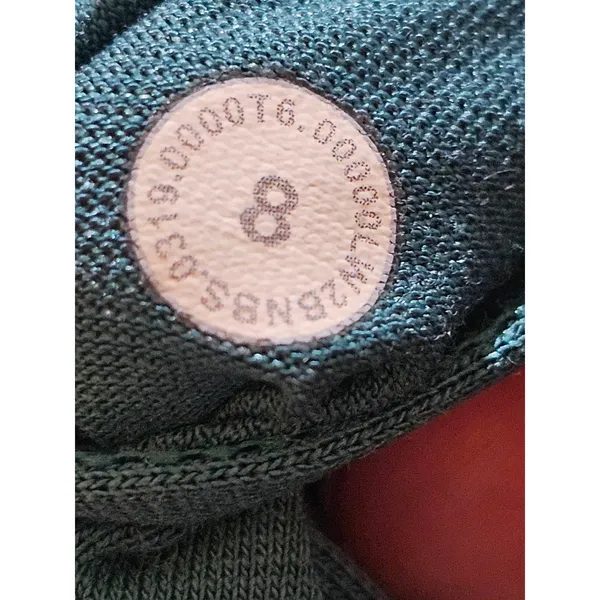 Lululemon Womens Teal Seawheeze Pushing‎ Limits Bra 8 - Image 3