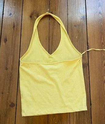 American Eagle Outfitters Yellow Tank Top - Image 3