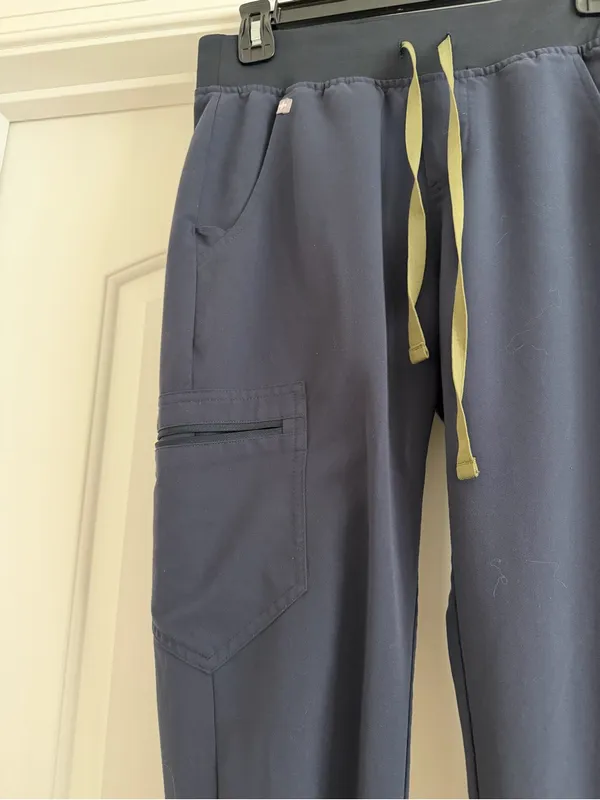 Figs Navy Jogger Pants greey size S/T - Image 6