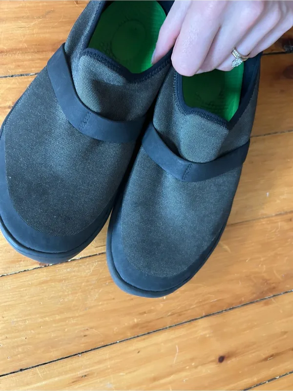 ☀️3/$25 Oofos Oomg Low Gray/Black Comfort Slip On Shoes 8.5 - Image 8
