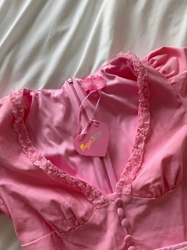 Sugar Thrillz Pink Romper - Image 3