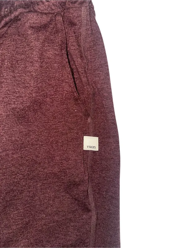 Vuori Performance Jogger Drawstring Pull-On Maroon Jogger SMALL - Image 4