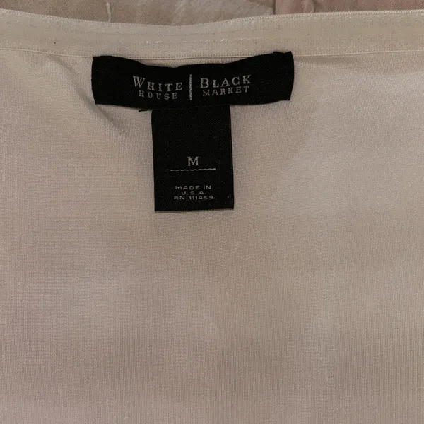 White House Black Market Size M Bandage Style Tube Top - Image 8