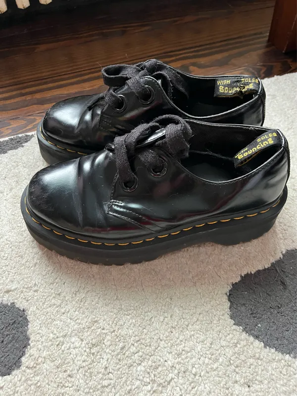Dr. Martens Holly Platform Oxfords - Image 8