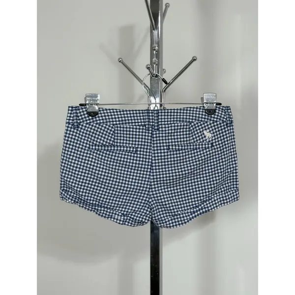 Vintage Y2K Abercrombie & Fitch Gingham Plaid Low Rise Micro Shorts Women Size 2 - Image 6