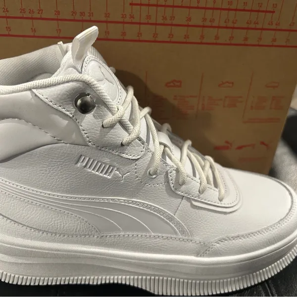 Puma White Sneakers Mayra NWOT - Image 9
