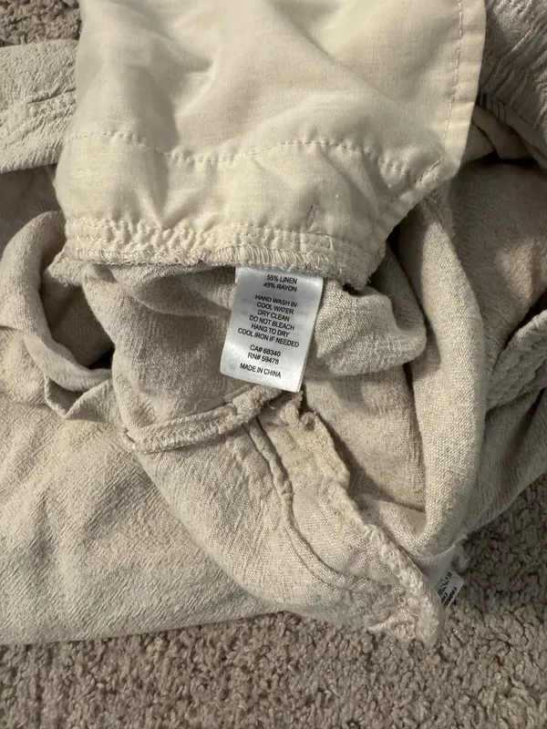 NWOT Rachel Zoe Linen Blend Pants - Image 5