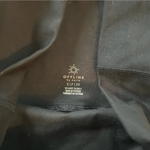 OFFLINE By Aerie The Hugger Jogger in True Black - Image 4