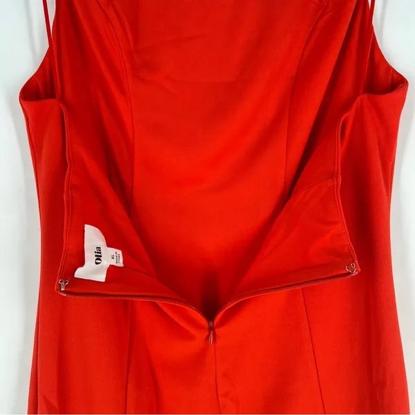 Olia Red Spaghetti Strap Mini Party Dress NWT Size‎ XL - Image 6