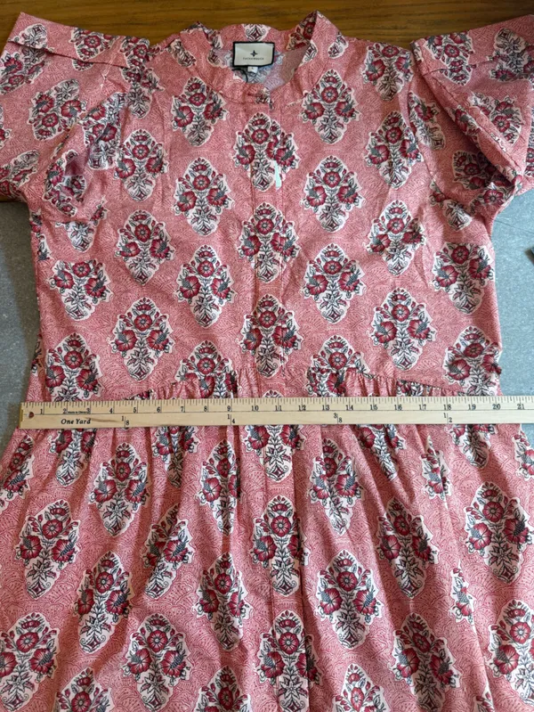 Tuckernuck Scarlet Sonata Royal Shirt Dress Pink Size Large NWT - Image 10