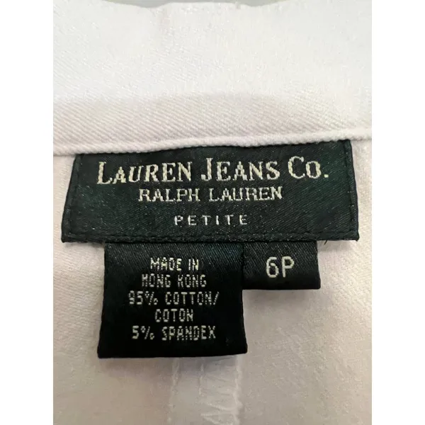 Lauren Jeans‎ Co. Ralph Lauren Capri's Petite Size 6P - Image 3