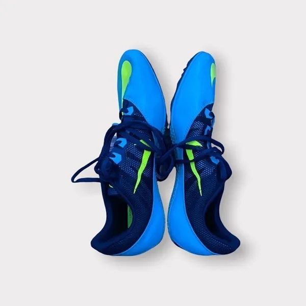 Nike Blue Racing Cleats Women Sneakers Size 9 - Image 5