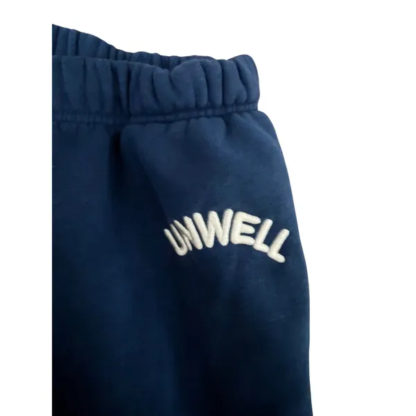 Unwell Alex Cooper Call Her Daddy Navy Blue Wide Leg Sweatpants Size Large‎ - Image 3