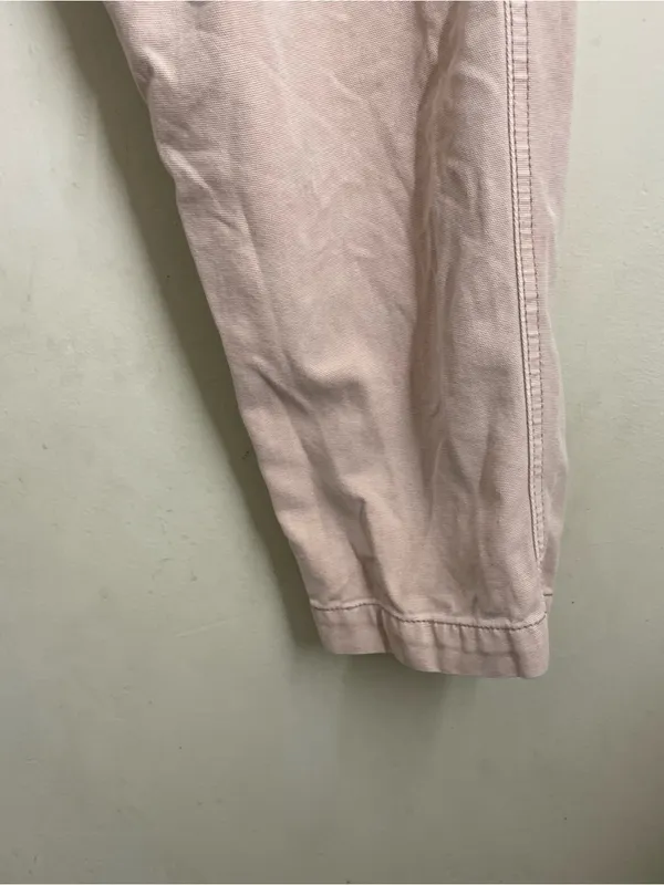 Free People Margate Pleated Paperbag Trousers Misty Rose size XS - Image 9