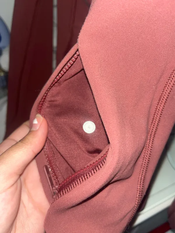 Lululemon Define Jacket Dusty rose color size 4 - Image 8
