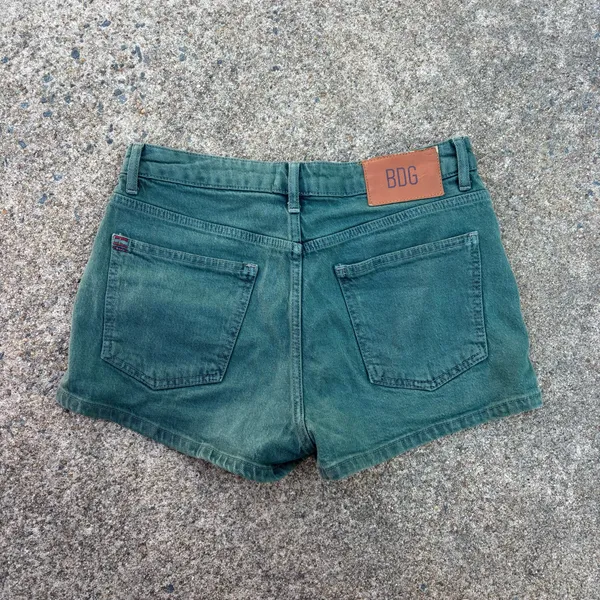 Urban Outfitters BDG green denim shorts - Image 3