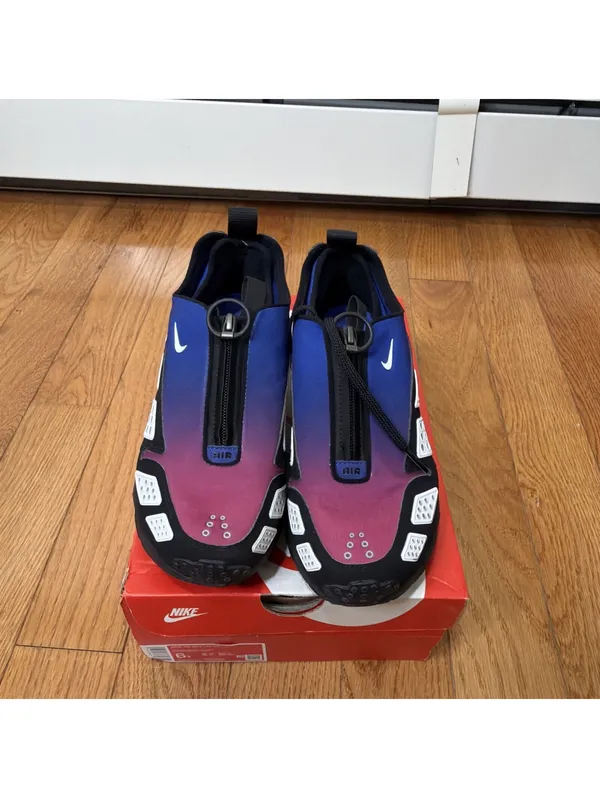 Women’s Size 7 Nike Air Max Sunder Max Deep Night Purple And Blue - Image 5