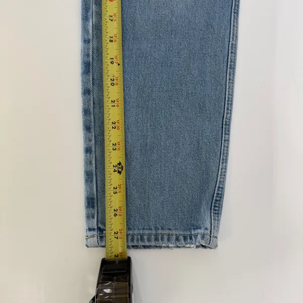 We The Free Free People High Rise‎ Straight Leg Jeans Light Wash Size 28 Blue - Image 8