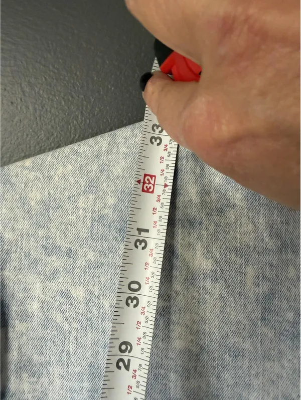Light Wash Denim Button - Image 6