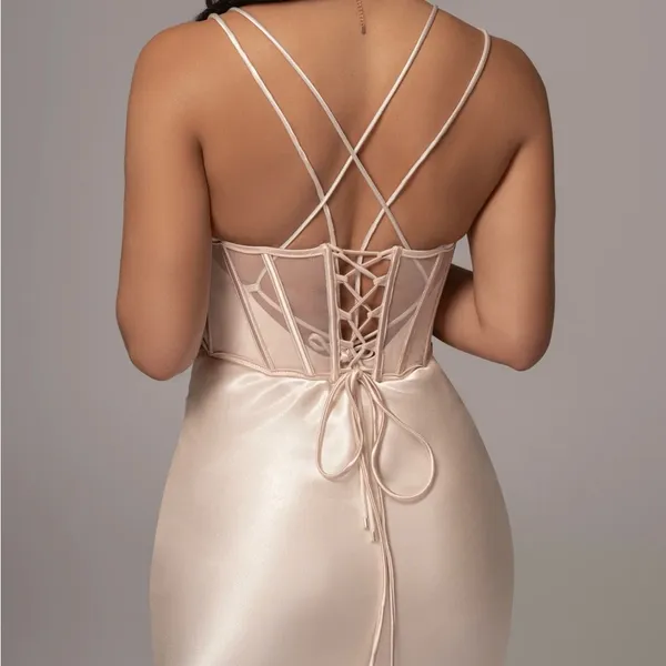 JLUXLABEL “Beige Carmela Corset” – Size L/XL - Image 2