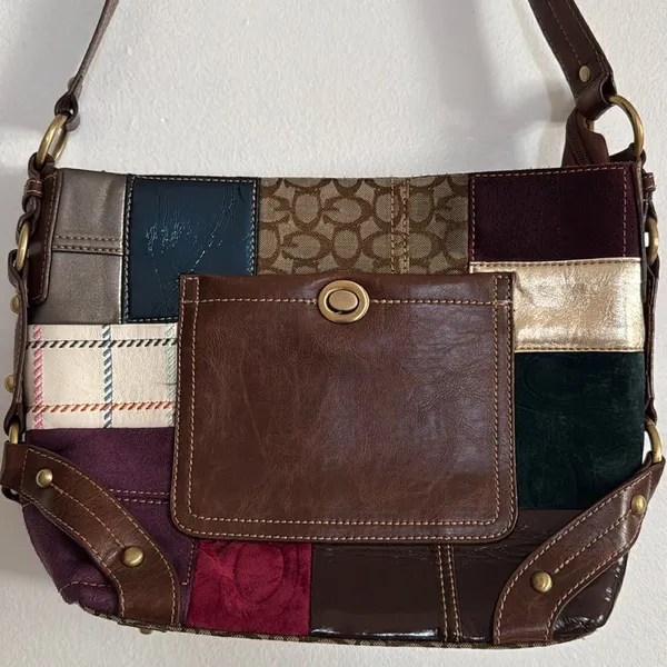 shoulder Bag EUC Brown - Image 2