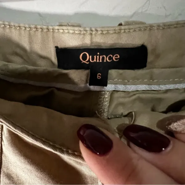 Quince Organic Stretch Cotton Twill Utility‎ Cargo Joggers - Image 6