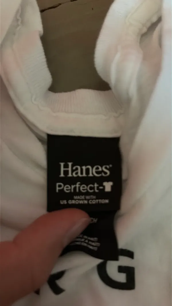 Hanes White Georgia gymnastics shirt - Image 3