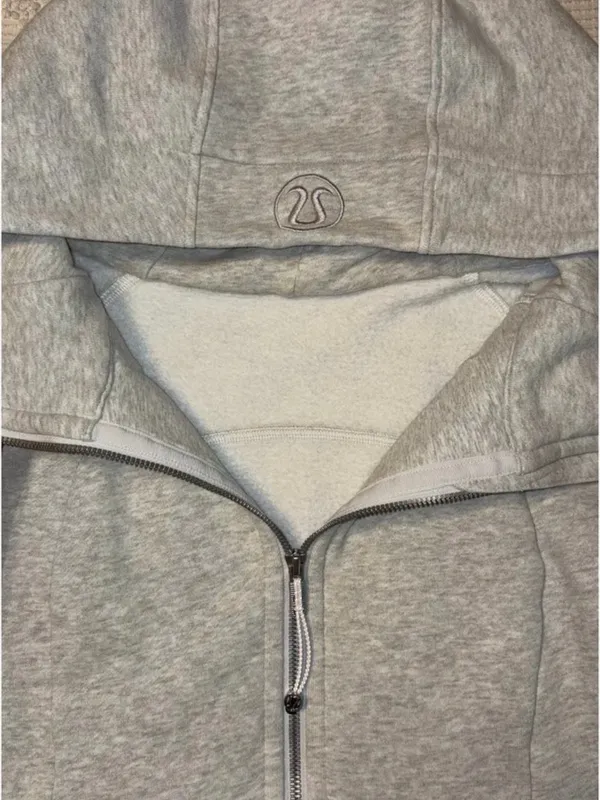 Lululemon full length full zip Scuba Hoodie - Image 2