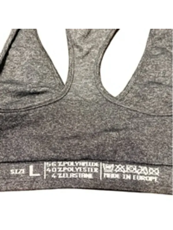 Victoria's Secret PINK Seamless Lightly Lined Gym Racerback Sports Bra Size L - Image 5