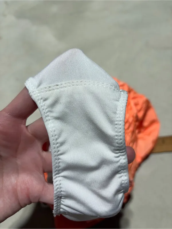 Free people movement FP High-Waist Ruched Shorts orange XS - Image 7