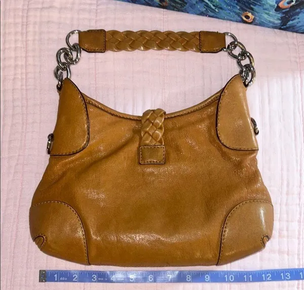 Michael Kors Tan Leather Handbag - Image 14