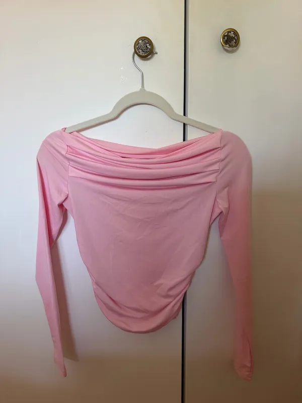 SheIn Crop top off the shoulder - Image 2