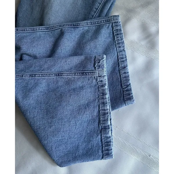 Gap 90s Loose Mid-Rise Cargo Jeans, Size 28 (6R), Light Blue Denim, Straight Leg - Image 13