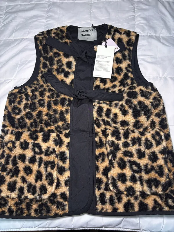 Free People Damson Madder Marta Borg Gilet - Image 3