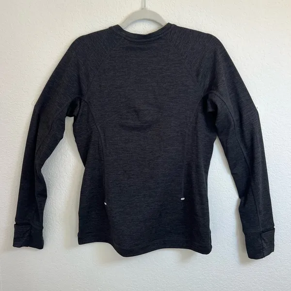 Layer 8 Heathered Gray Performance Shirt Size‎ Medium Black - Image 3