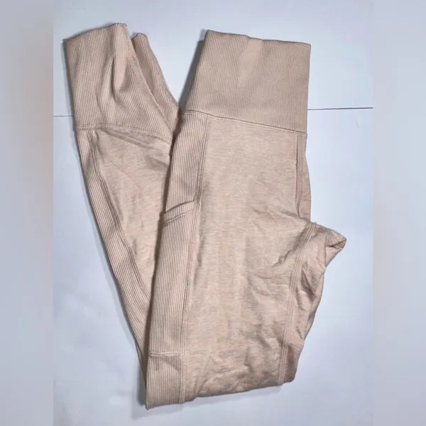 NWOT OFFLINE BY AERIE joggers in‎ light peach - XS - Image 2