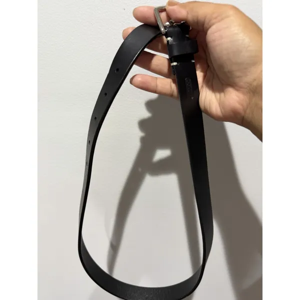 COACH 8566 Black Cowhide Belt Women's Size Small - Image 6
