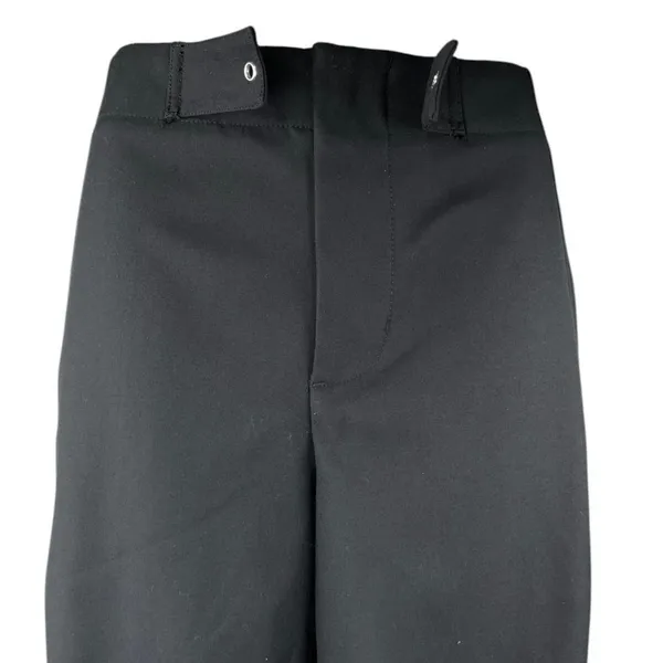 Oak + Fort Womens Black High Waist Wide Leg Windbreaker Palazzo Trousers Pants 2 - Image 4