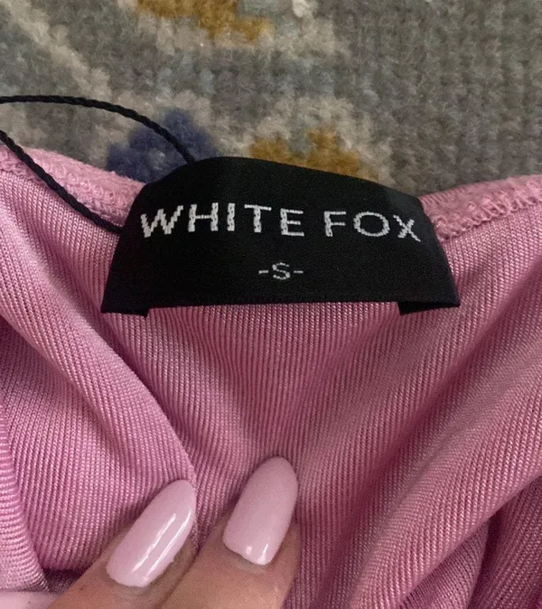 White Fox Mini Dress - Image 3