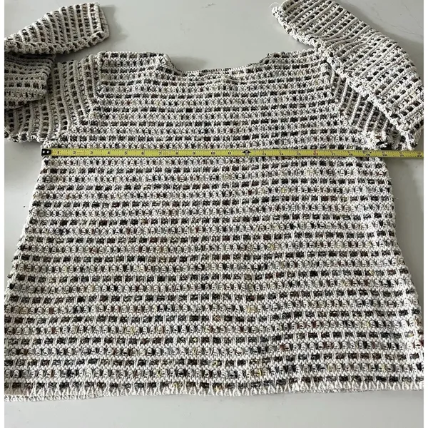 Women’s Long Sleeve Sweater, Vintage Fashion Bug 100% Cotton Medium - Image 6