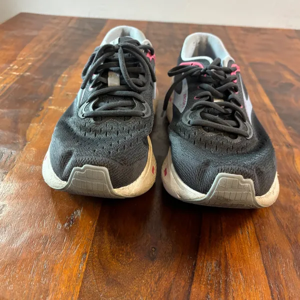 Brooks Ghost Max Womens 9.5 Wide Running Shoe Black Pink 1203951D082 DNA LOFT v2 - Image 9