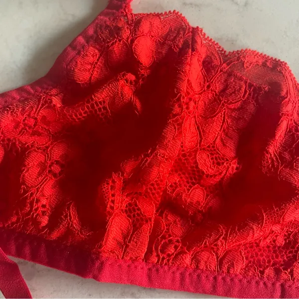 NWT Free People + We are Hah‎ Don’t Cross Me Halter in Blood Orange - Image 3