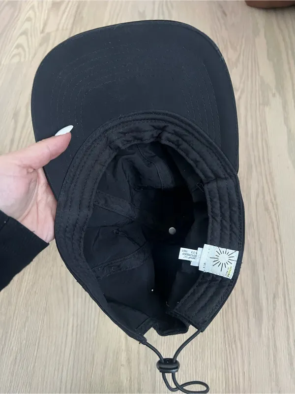 Offline by Aerie Black Drawstring Cap - Image 2