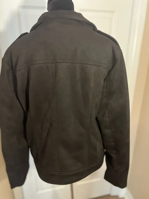 Philosophy Black biker fall jacket - Image 6