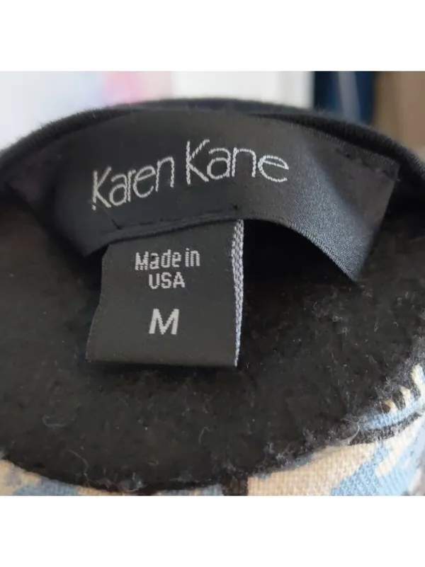 KAREN KANE - black cold shoulder top medium - Image 5