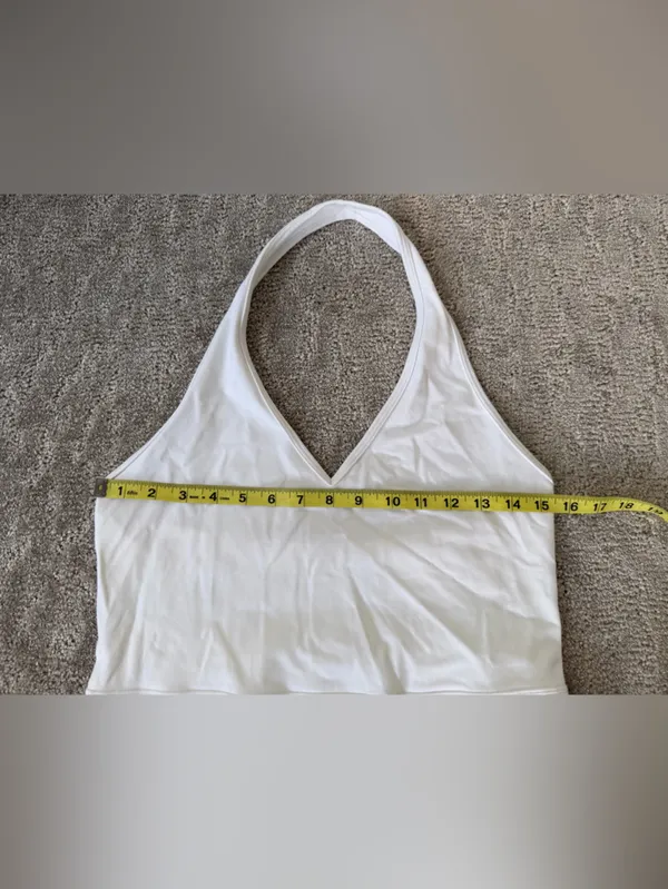 Aritzia Wilfred Free LIFE Whistle Dress in White Size Large Preppy Tennis Prep - Image 15