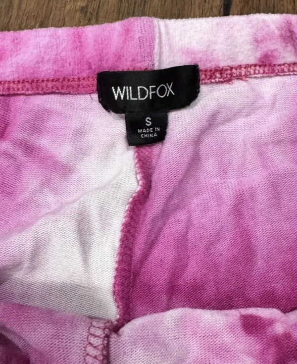 Wildfox Pink Tie-Dye 'Love Potion Knox' Jogger Sweatpants - Image 7