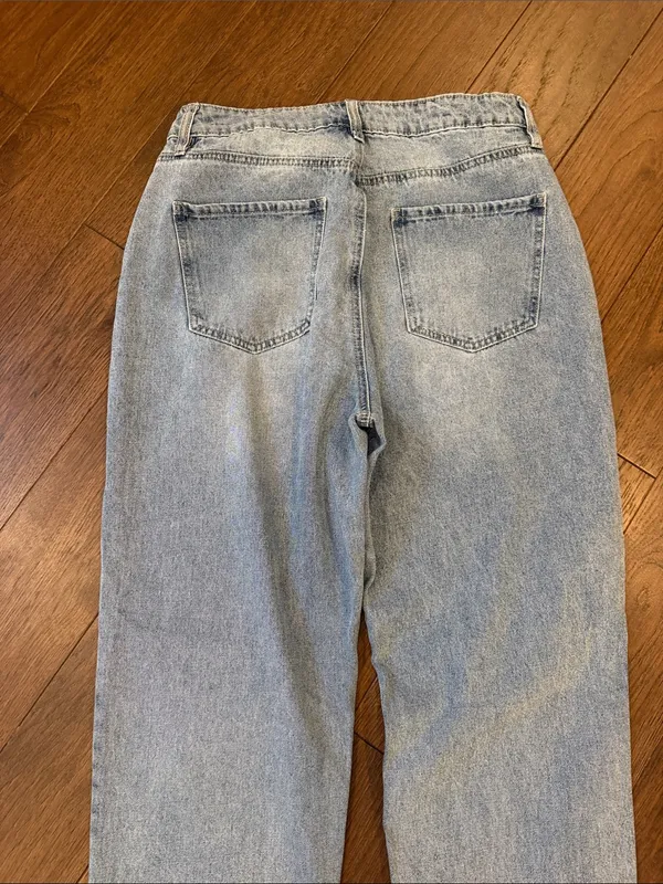 TGLA Women’s High Waist Mom Jean Distressed Size 29 - C66-020 - Image 6