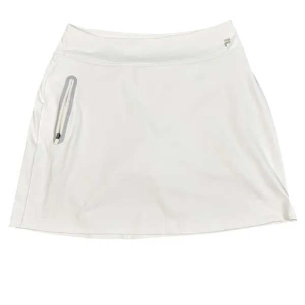 Fila Sport Skort Womens Small White Tennis Golf Athletic Skirt Built In Shorts - Image 3