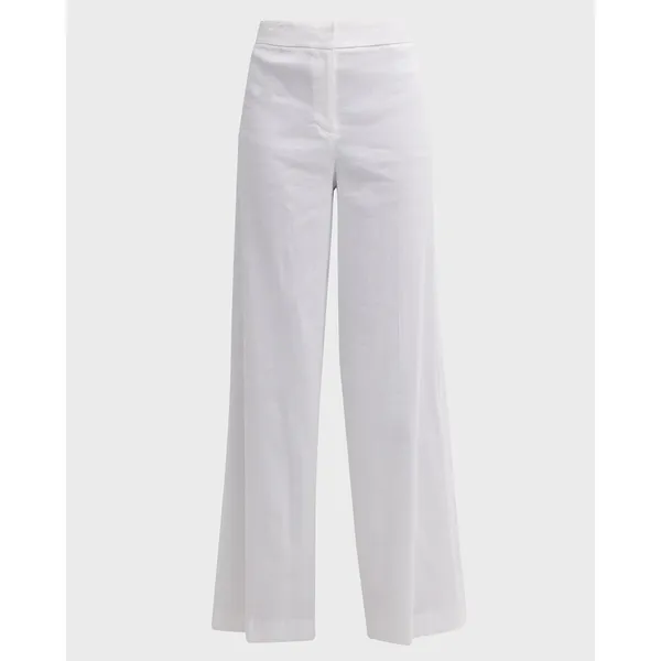 Kobi Halperin Maureen Linen Blend High Waist‎ Wide Leg Pants Size 2 - Image 5